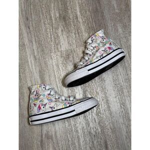 Converse Unicorn Girls Hi Tops Shoes Sneakers kids size‎ 5